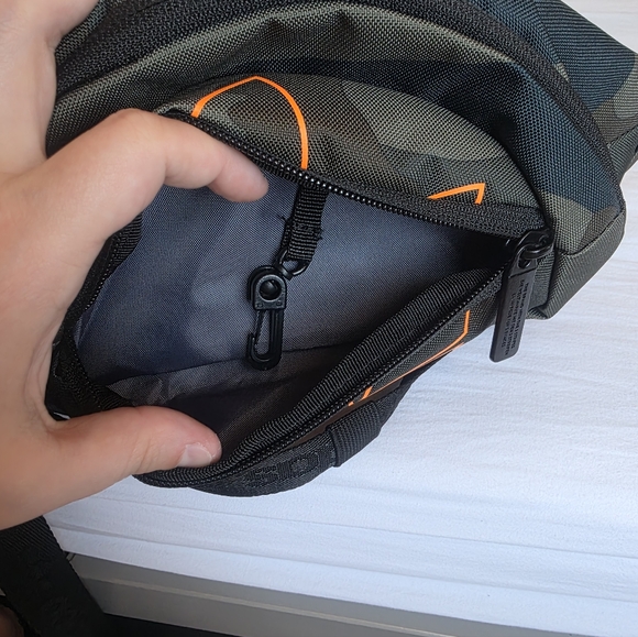 Adidas Camouflage Belt Bag - Black and Orange - Picture 8 of 9